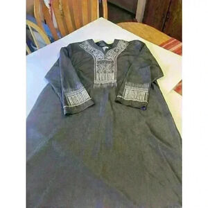 AlKaram Quadri Indian Tunic Beaded Womens 5